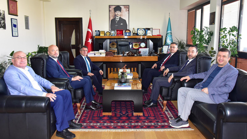 BAÜN ve Bursa Teknik Üniversitesi Arasında Akademik İş Birliği Görüşmesi